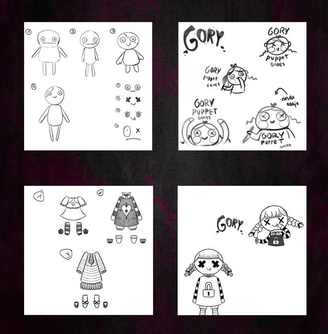 Gory Puppet Games - Concepts