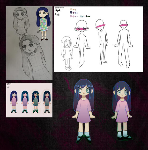 Tadaima - Character Design
